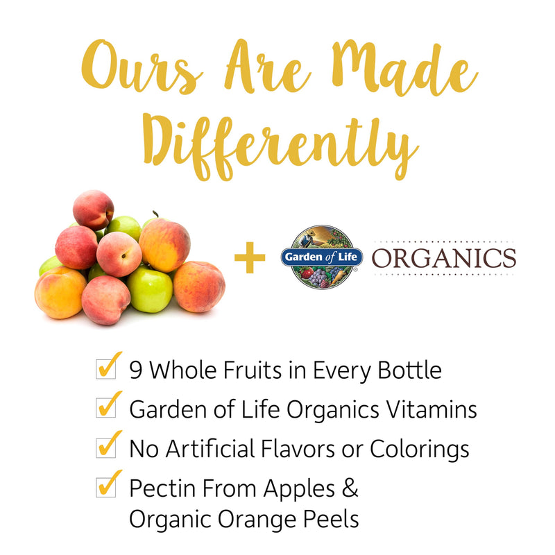 Garden of Life Organics Men's Gummy Vitamins - Berry - Certified Organic,Non-GMO,Vegan,Kosher Complete Multi - Methyl B12,C & D3 - Gluten,Soy & Dairy Free,120 Real Fruit Chew Gummies,(Pack of 2) 120 Count (Pack of 2)