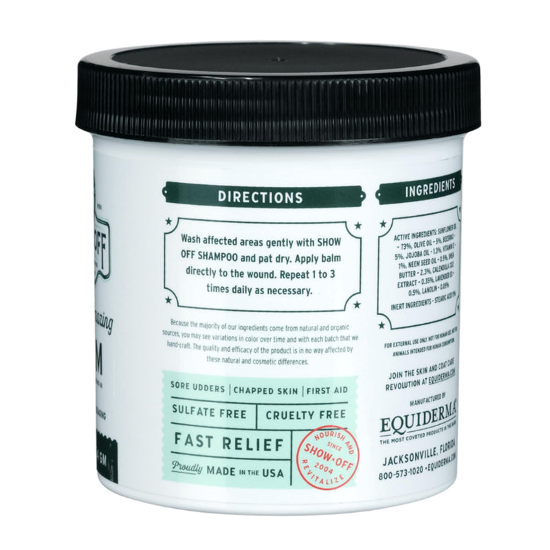 Udderly Amazing Balm for Farm Animals 16 oz | Soothing Relief for Chapped Udders, Skin Irritation, Insect Bites & Wounds | Calendula, Shea Butter & Natural Oils, Safe for Cattle, Goats, Sheep, & More