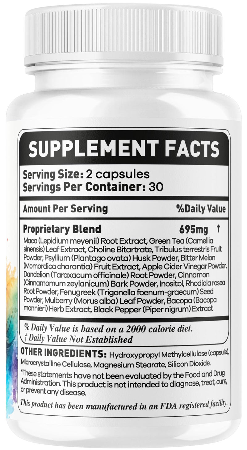 Clean Eye Capsules - Official CleanEye Pills Advanced Premium Formula Support Maximum Strength, All Natural Ingredients Vitamins for Overall Health & Wellness, 60 Capsules for 1 Month