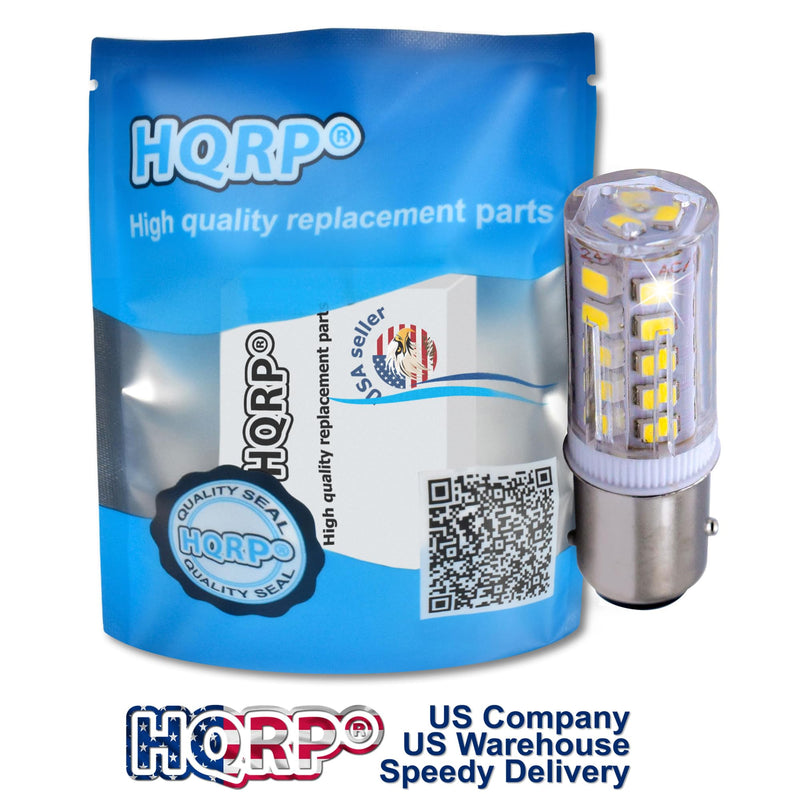HQRP 4-Pack LED Light Bulb Compatible with Aqua-Signal Series 40 41 42 50 Masthead Light Marine Navigation 3541002000 3108104000 3540002000 40400 40420 40000 40001 40020 12-24V 4 Pack
