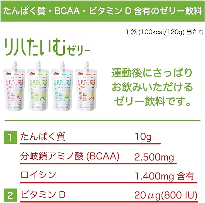Clinico Rihataimu Jelly (Dietary Supplement), Various Set, 4 Types x 6 Bags Each -  Australia