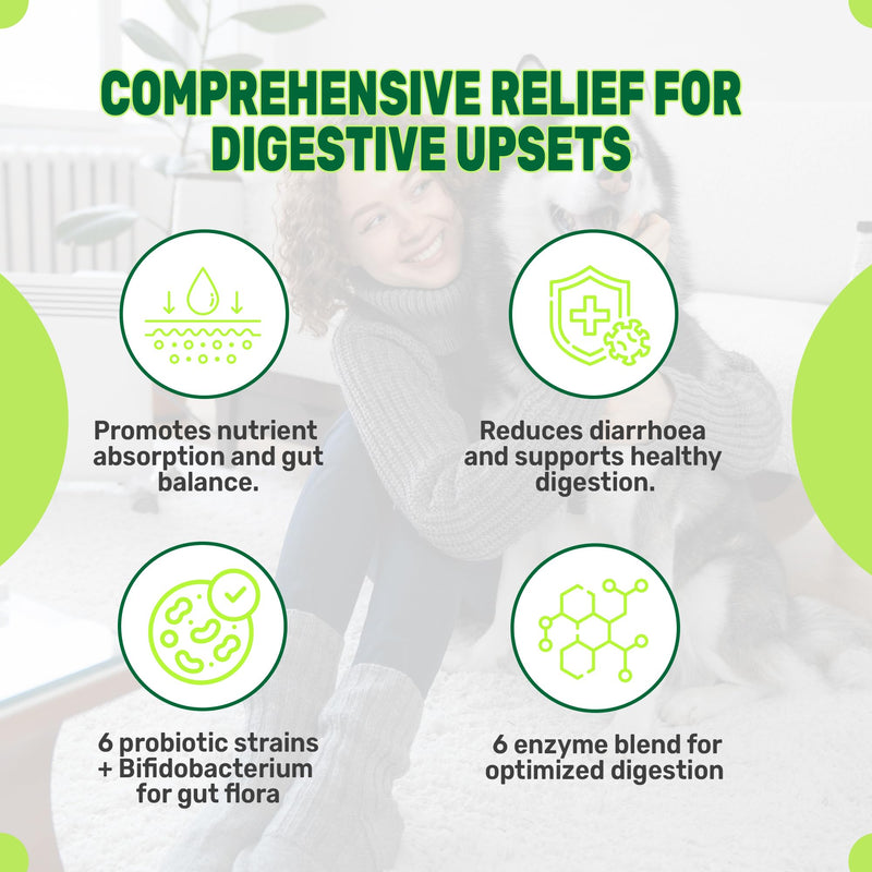 Diarrhoea Aid Tablets for Dogs