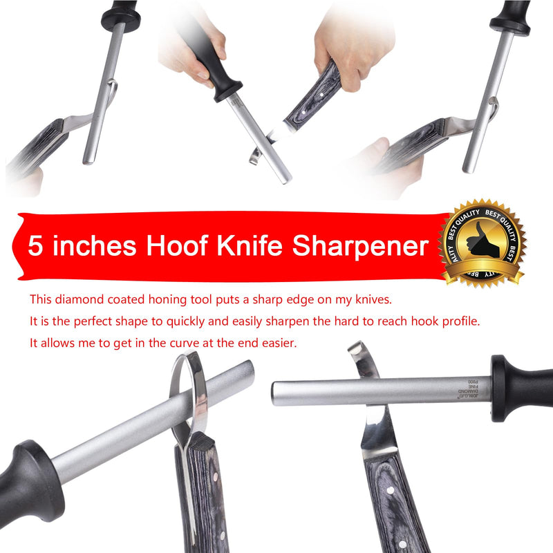 5 inch Hoof Knife Sharpener, Farrier Tools,800 grit diamond abrasives,Coated to Keep Hoof Knives Sharp,Farrier Hoof Knife Sharpener,Farrier Knife,Farrier Hoof Knife,Farrier Knife Sharpener.…… - BeesActive Australia