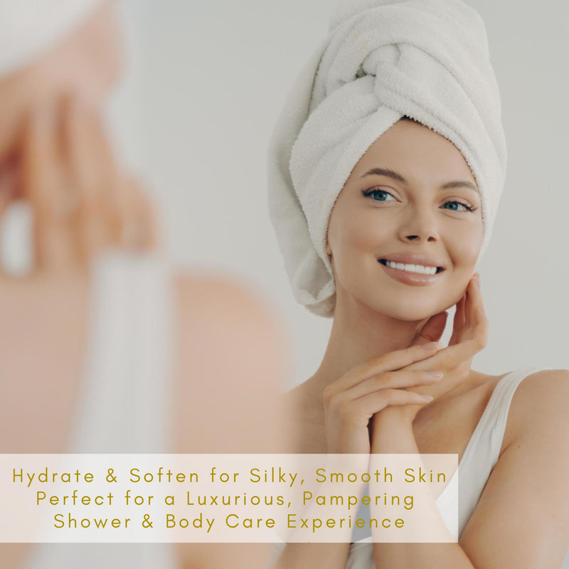 Olivia Care Honey Almond Body & Shower Oil with Vitamin E – Nourishing Moisturizing Oil, 8 fl oz