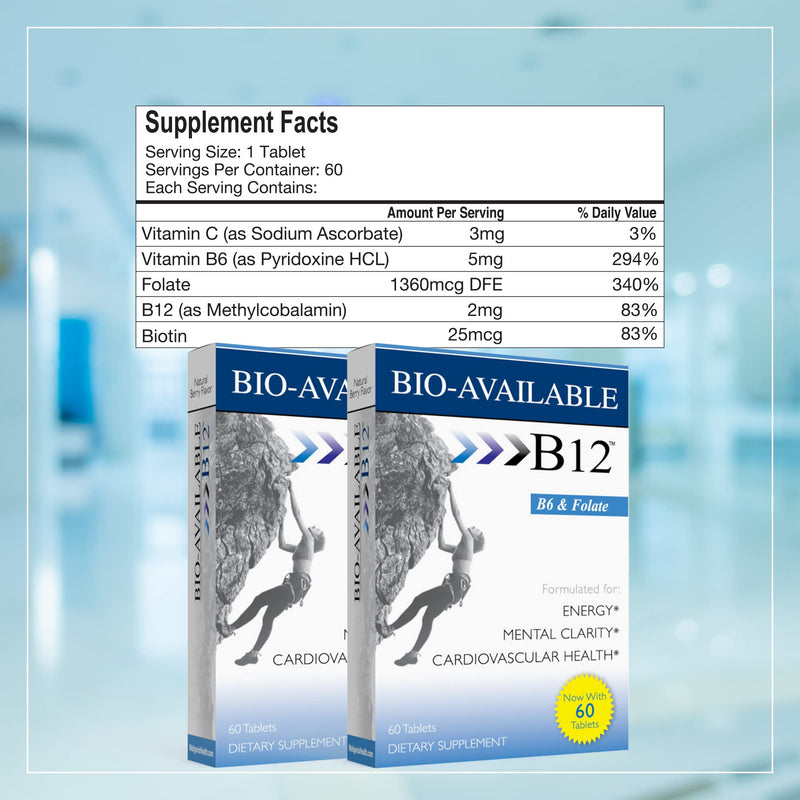 Wellgenix Bio Available Daily Multivitamins (60 ct) - Focus Support Formula with Vitamins Methyl B12, B6, Folate & Biotin - Sublingual Energy & Diet Supplement for Immune & Overall Health 1