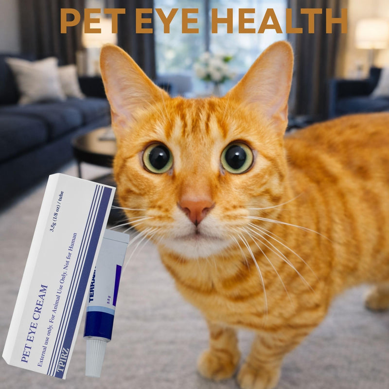 Pet Eye Cream for Cats, Dogs, Puppies, Kittens, Horses, Cattle, Sheep, Birds - 1 Pack