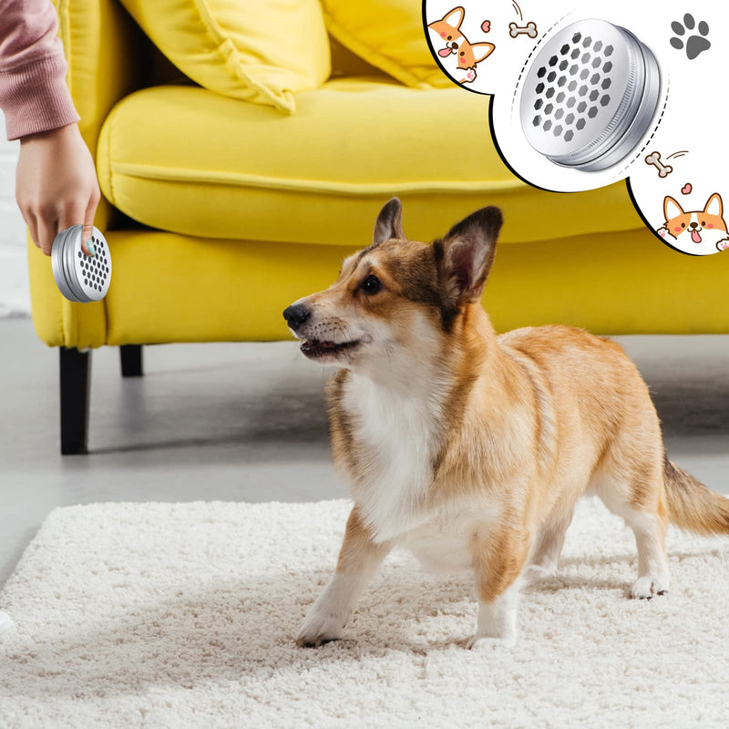 Oudain 12 Pack Dog Scent Work Tins, Dog Scent Training Box, Dog Nose Metal Container with 12 Magnetic Dots, Dog Scent Training Kit Smell Training Canisters Aluminum Cans for Dogs Training (Hexagon) - BeesActive Australia