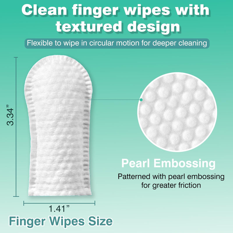 Dog Teeth Cleaning Wipes, Pre-Soaked Pet Tooth Finger Wipes 60pcs, Soothing Cleaning Pet Teeth, Reducing Tartar and Plaque, Freshening Breath, Maintaining Your Dog's Oral Health 60 PCS - BeesActive Australia