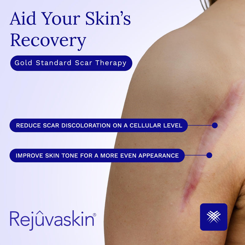 Rejuvaskin RejuvaSil Silicone Scar Gel, Scar Treatment for Surgical Scars, Burns, Keloids, Acne Scars on Face & Body, 30ml 30 ml (Pack of 1) - BeesActive Australia