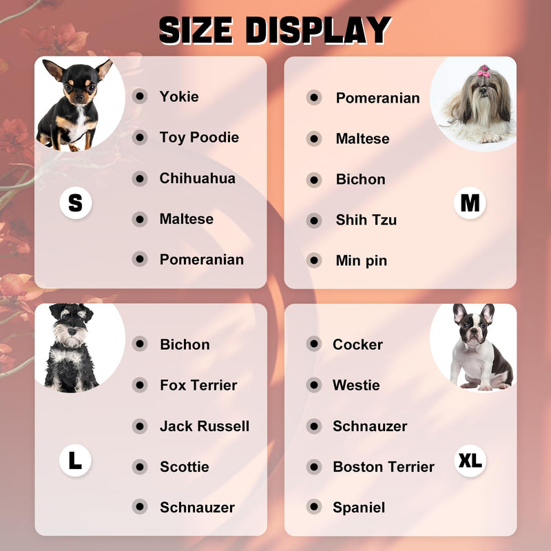 Dog Coat Cold Weather, Cute Dog Jackets Winter Coat, Dog Clothes for Christmas Day, Warm Coats Dogs Cold Weather for Small Medium Dogs (Large) Large - BeesActive Australia