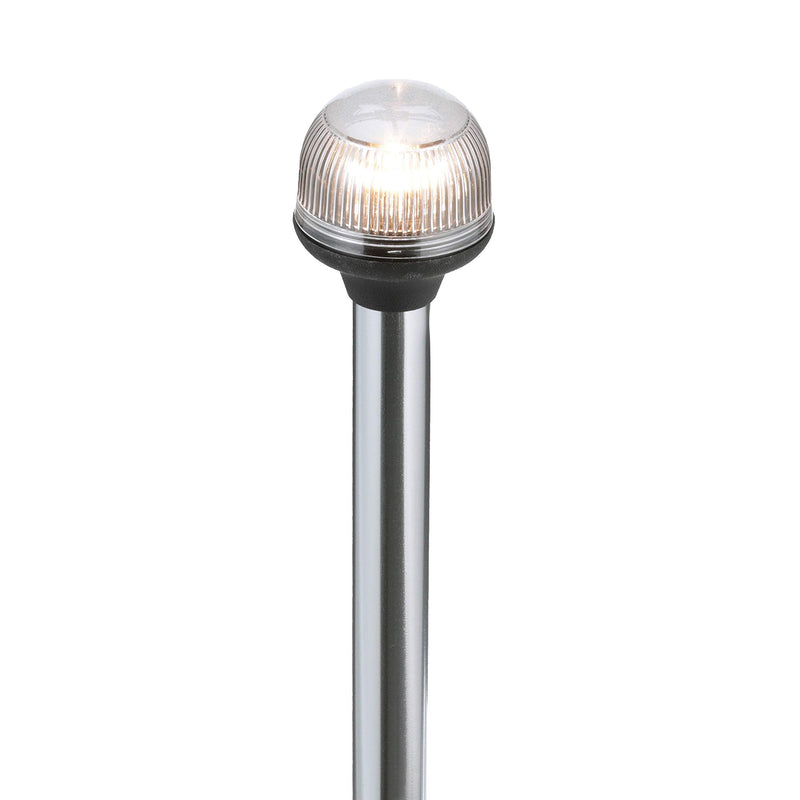 Attwood 5350-PA20-7 All-Round Incandescent Fold Down Navigation Light, Horizontal Mount, Black Base, 20-Inch - BeesActive Australia