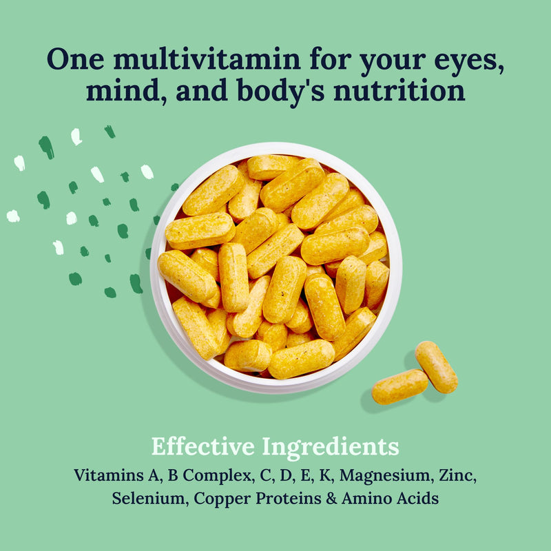 CorneaCare Eye Vitamins & Minerals, Multivitamin for Vision | 60 Count