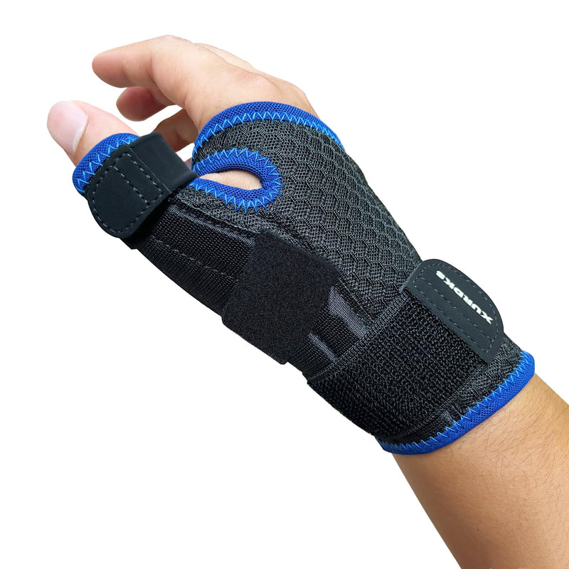Adjustable Ergonomical Thumb Spica Splint Thumb Stabilizer for Right Hand or Left Hand,Thumb Brace Thumb Support for Trigger Finger,Arthritis,Sprains,De Quervains Tenosynovitis,CMC Pain (M/L) M/L
