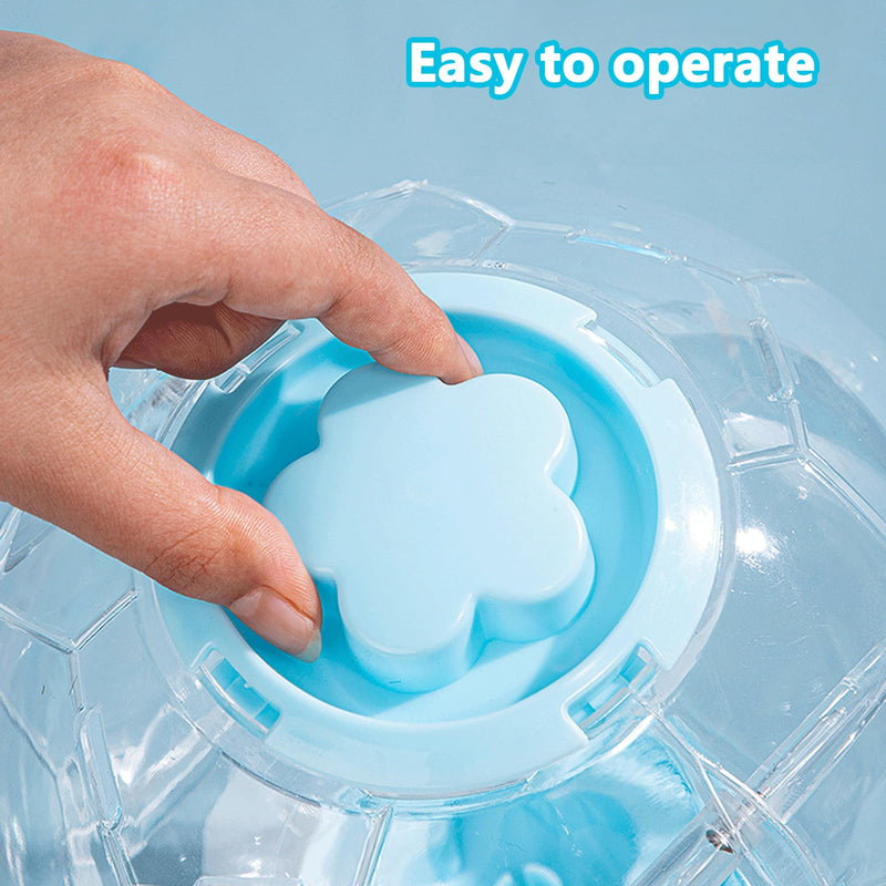 Hamster Ball - 6 Inch Dwarf Hamster Ball with Football Design, Exciting Hamster Toys for Your Small Pets (5.9in) 5.9in - BeesActive Australia