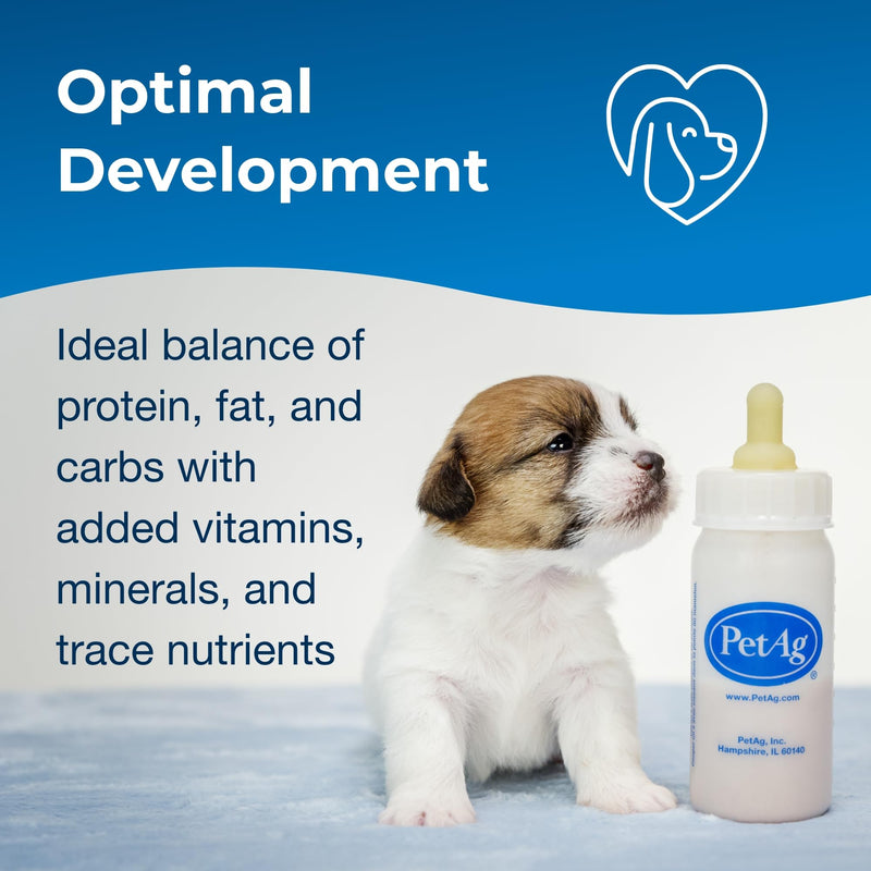 Pet-Ag Esbilac Puppy Milk Replacer Powder - 28 oz - Powdered Puppy Formula with Prebiotics, Probiotics & Vitamins for Puppies Newborn to Six Weeks Old - Easy to Digest - PawsPlanet Australia