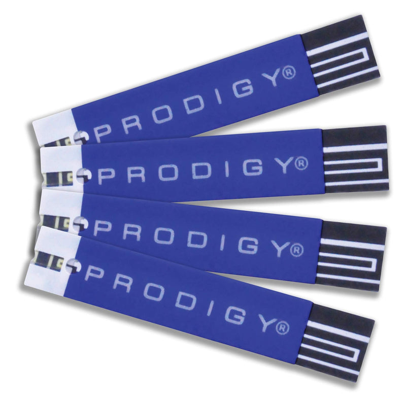 Prodigy Glucose Monitor Kit - Includes Prodigy Meter, 100ct test strips, 10ct Lancets, Lancing device, Carrying Case, Log Book - BeesActive Australia
