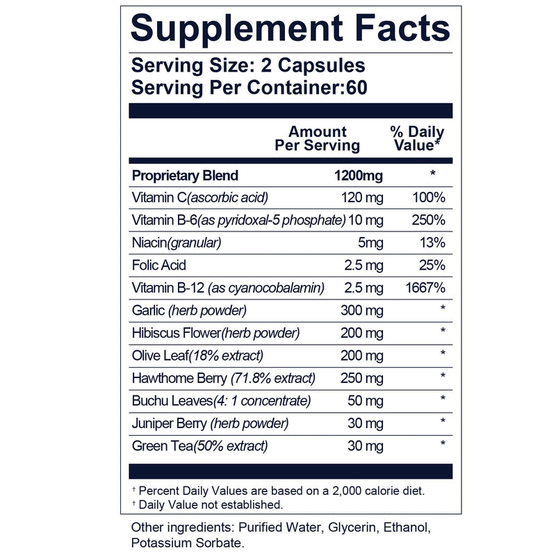 Tinnitus Relief for Ringing Ears, Tinnitus Relief Supplement with 1200MG Ear Nutrition to Reduce Ear Ringing, 120 Count 120 Count (Pack of 1)