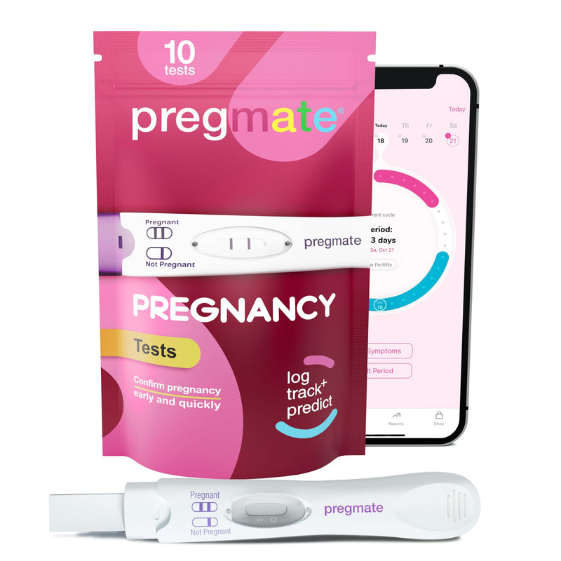Pregmate Pregnancy Midstream Test (10 Count) - BeesActive Australia