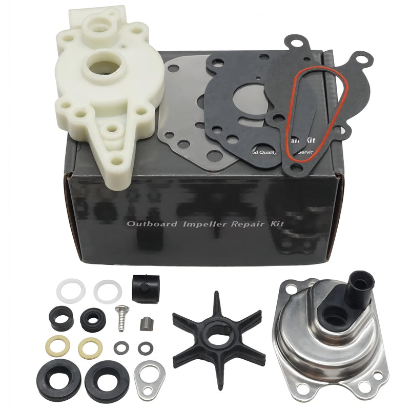 42089A5 Water Pump Impeller Repair Kit for Mercury Mariner MerCruiser Force Outboard 6 8 9.9 10 15 HP Boat Motor Replacement 46-42089A4 - BeesActive Australia
