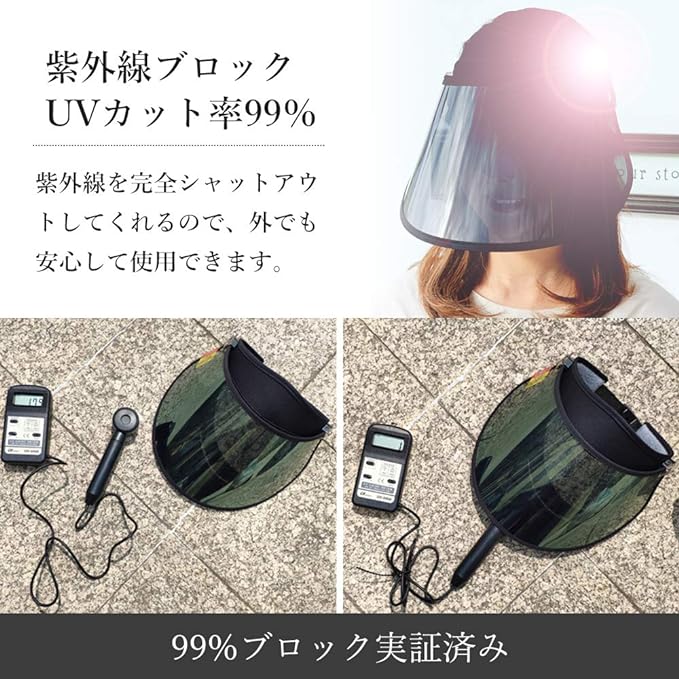 SanDoll Women's Well-Built Sun Visor, UV Protection, Rain Visor, UV Protection, Sun Protection, Sun Protection, Men's Visor, Good Visibility, Black - BeesActive Australia