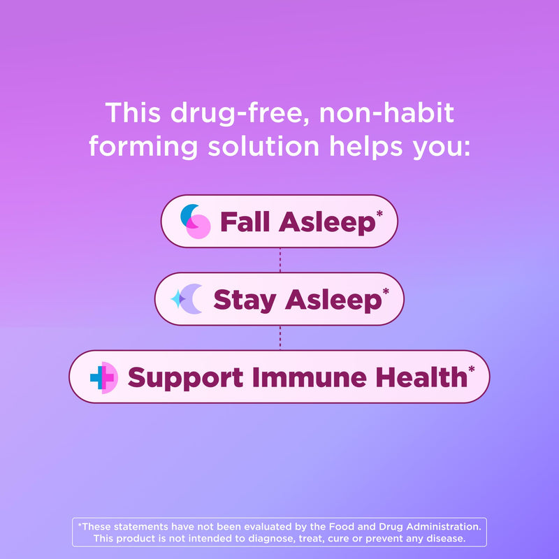 OLLY Immunity Sleep + Elderberry Gummies, Immune & Sleep Support*- 36 Count 36 Count (Pack of 1)