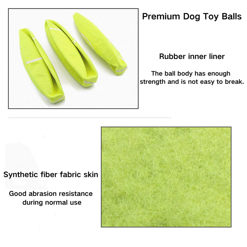 Giant Tennis Balls for Dogs 9.5" with Inflating Needles for Small Medium Large Dog Toys Ball