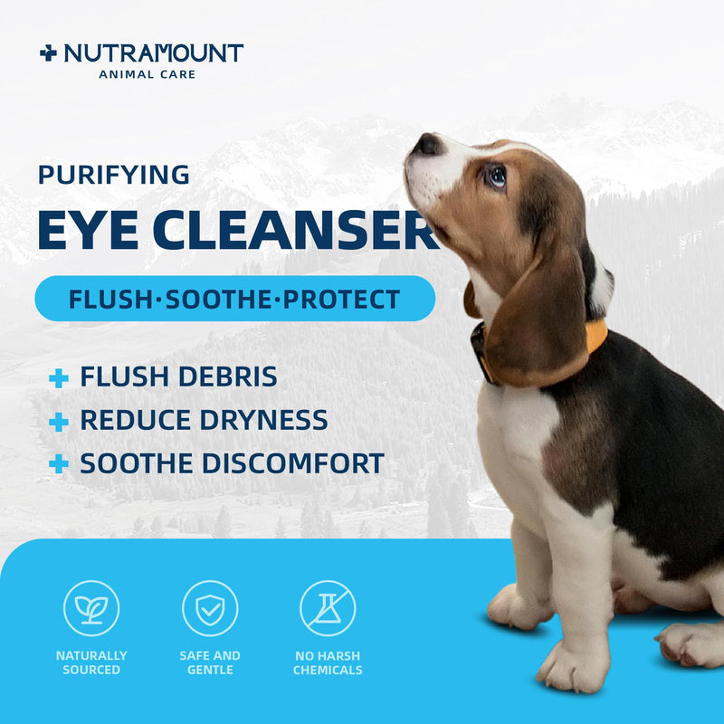 Eye Cleanser 150ml/5 fl.oz for Dogs, Cats, and Livestock Deep Clean Eye Solution 1 Piece