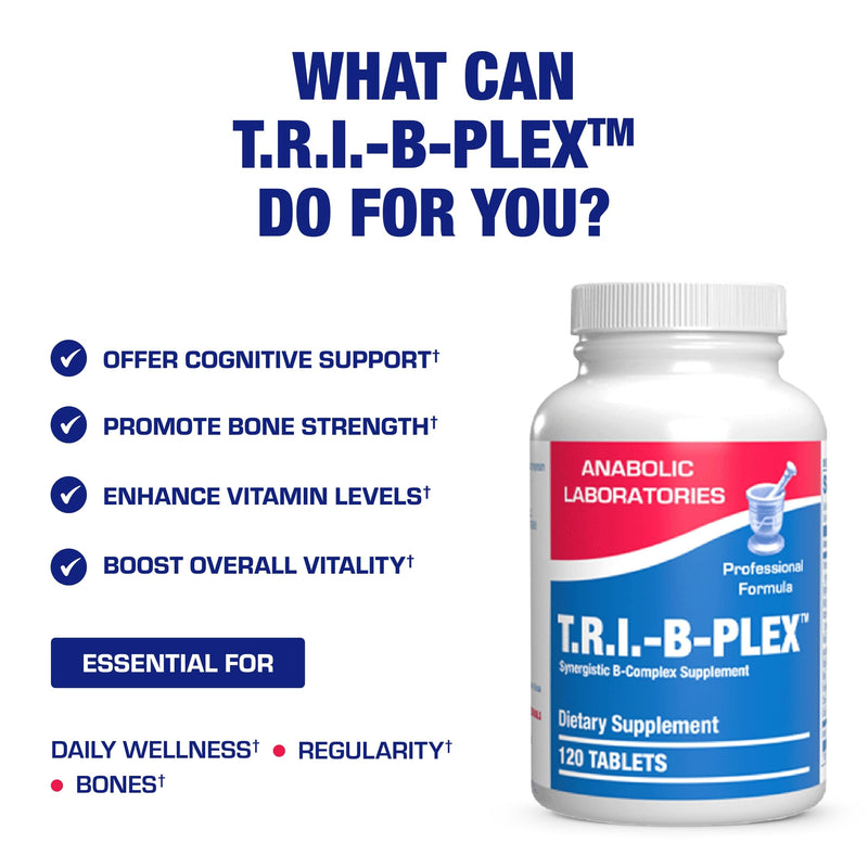 Super B Complex Methylated & Time Released - Bio Active B Complex Vitamin Supplement with Choline Inositol & 8 B Vitamins for Nervous System and Energy Metabolism Support - 2 Month Supply