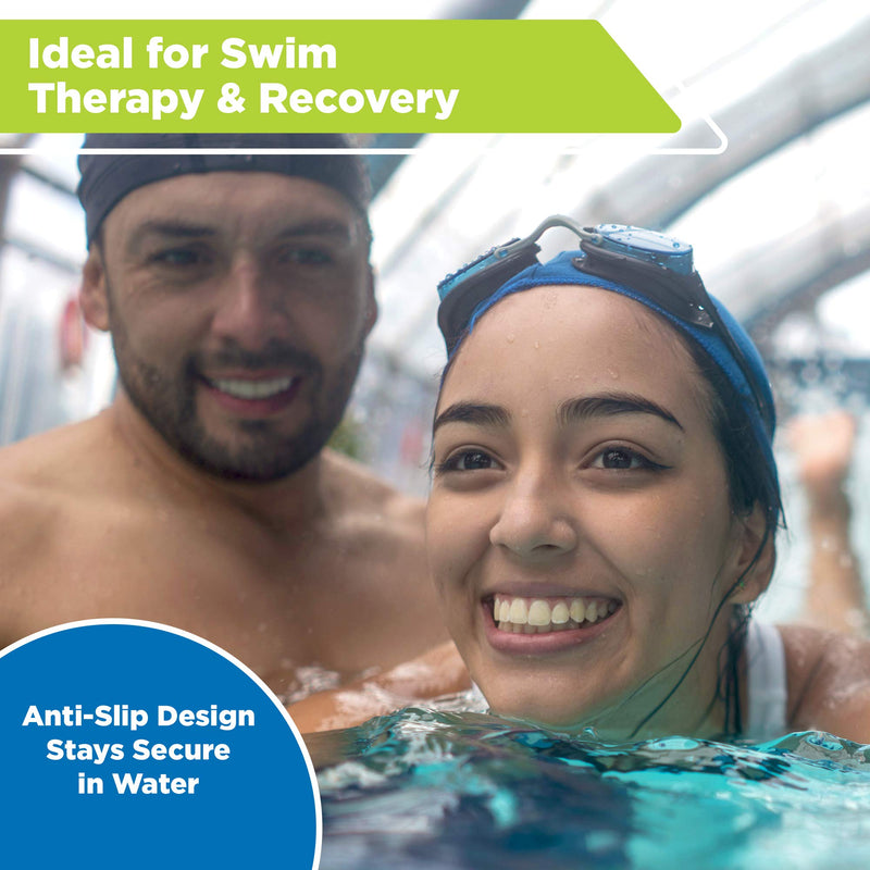 New Aqua Water Fitness Deluxe Flotation Belt – Adult Aquatic Swim Belt for Water Aerobics and Other Pool Exercise – Black/Blue - BeesActive Australia