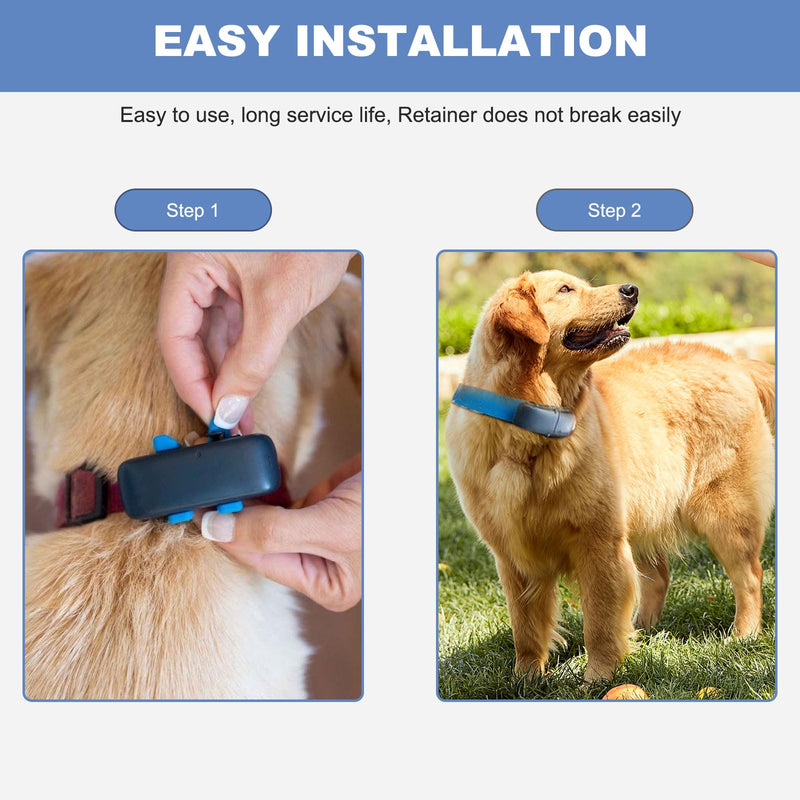 GPS Tracker for Dogs Rubber Clip Compatible with Tractive GPS Pet Location Tracker Replacement Attachment Rubber Clips - Pack of 6 - BeesActive Australia