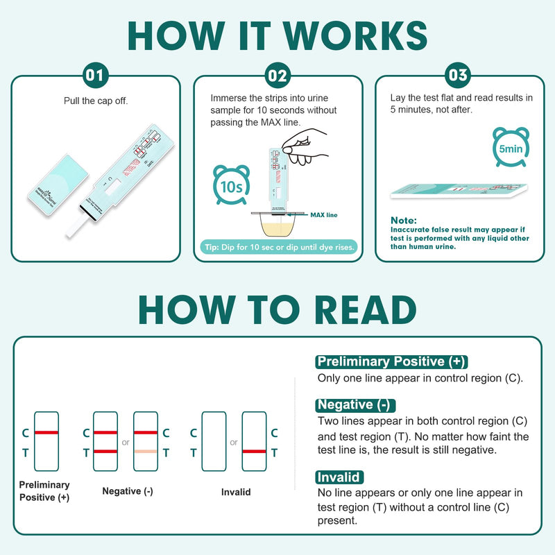 Easy@Home 15 Pack Cocaine(COC) Single Panel Drug Tests Kit - Value Pack COC Screen Urine Drug Test Kit- #EDCO-114 15 Count (Pack of 1)