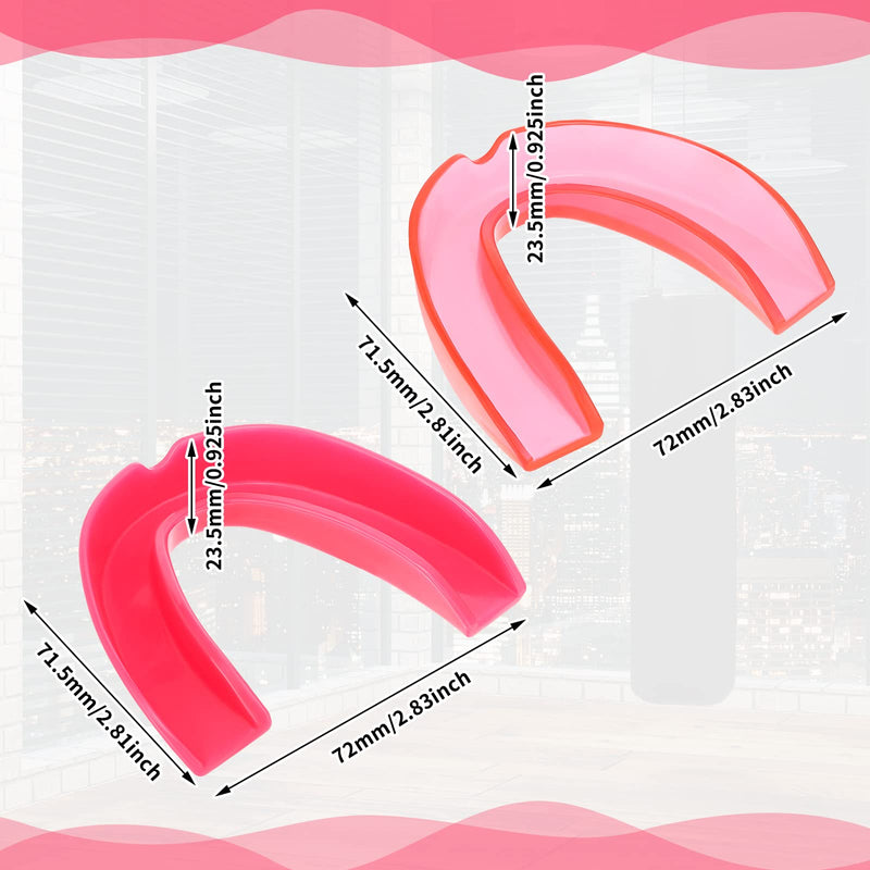 Kathfly 100 Pcs Youth Mouth Guard Football Mouth Guards Bulk Sports Mouthguard Athletic Football Mouthpiece Gum Protection for Boxing Basketball Hockey Karate(Fresh Colors)