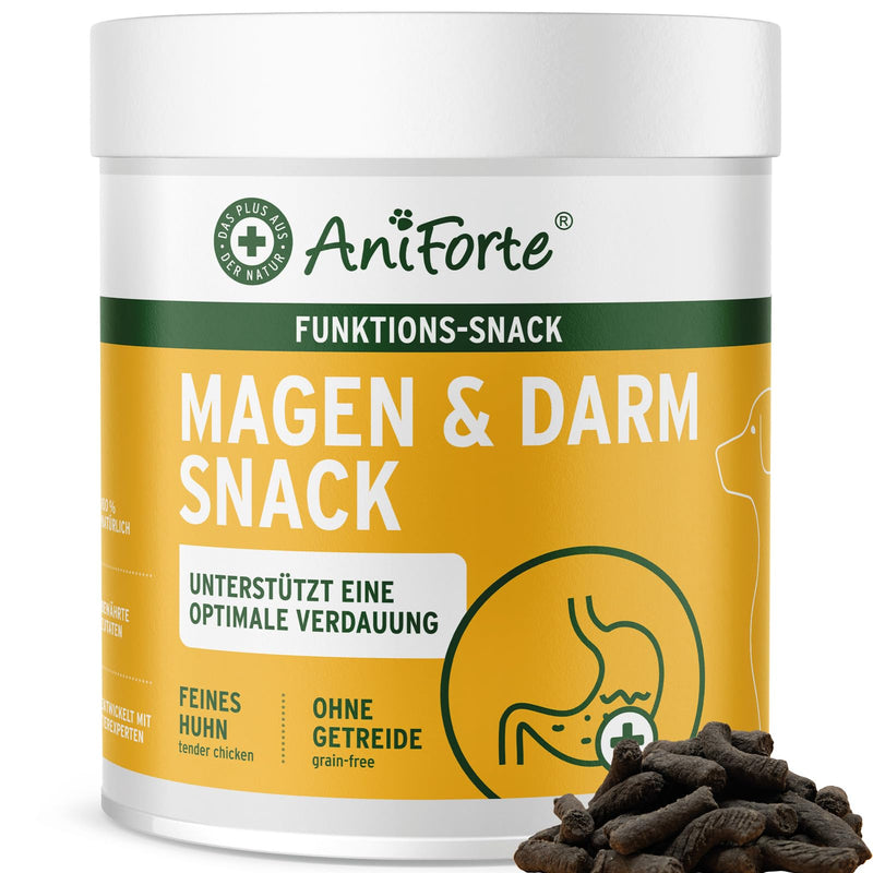 AniForte Stomach & Intestinal Snack for Dogs 300g - Digestive snacks with probiotics, medicinal moor, promotes intestinal regulation and digestion, improves the quality of the stool, grain-free, without sugar - BeesActive Australia