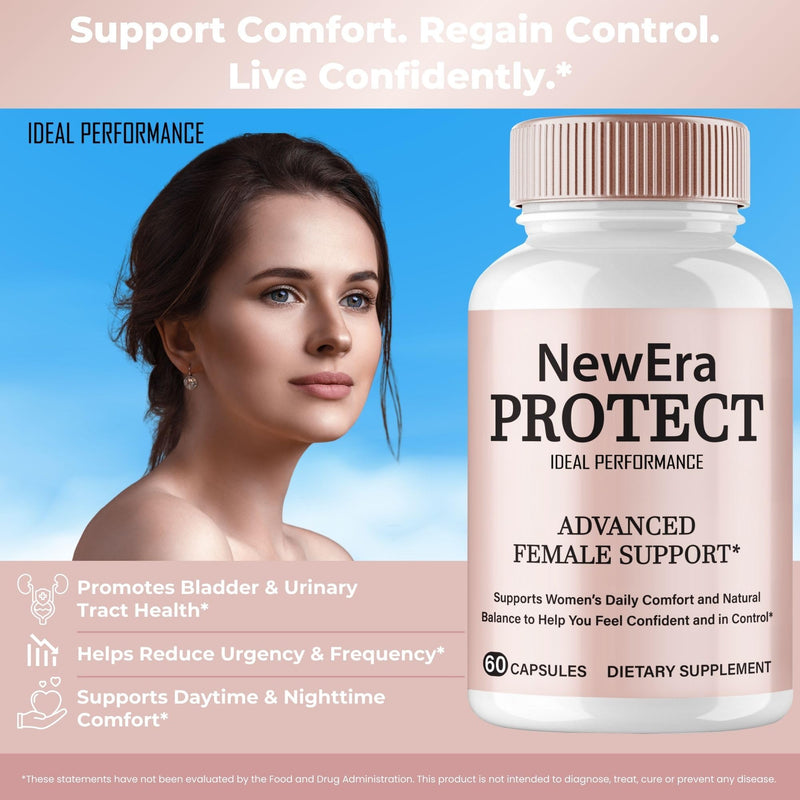 New Era Protect Capsules Bladder for Women, New Era Protect Supplement Pills Advanced Formula Women's Balance Support, Overall Health & Wellness - Maximum Strength Vitamins for Women Reviews (3 Pack)