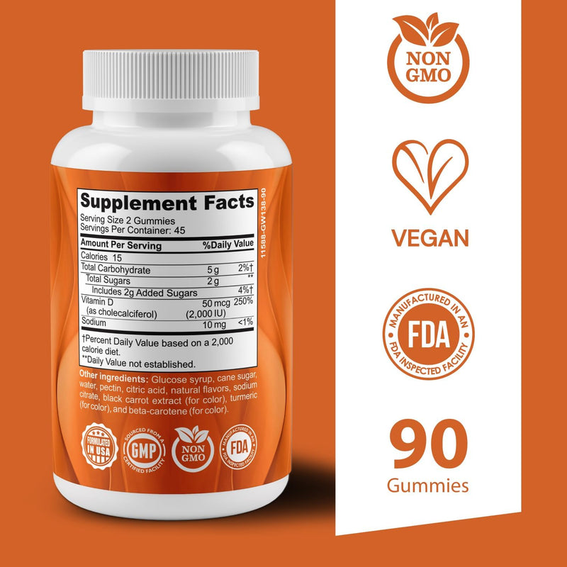 ZENV Family Wellness & Immune Support Bundle: Adult Multivitamin & Kids Multivitamin Gummies, Vitamin D3 Gummies | 90-Day Supply for All Ages