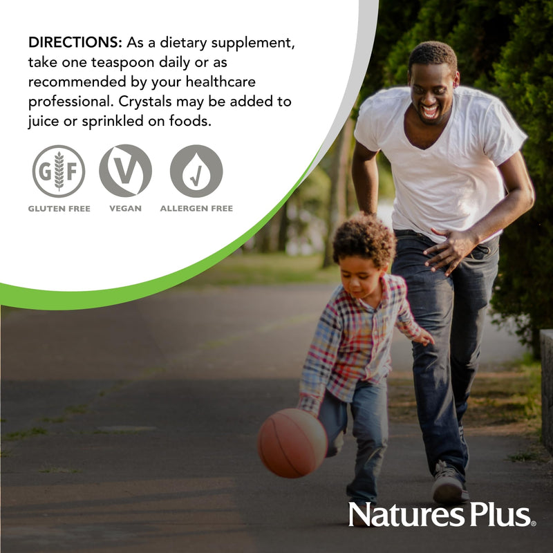 NaturesPlus Vitamin C Micro-Crystals - 8 oz - Antioxidant - Supports Immune Health & Overall Well-Being - Vegan, Gluten Free - Approx. 45 Total Servings 8 Ounce (Pack of 1)