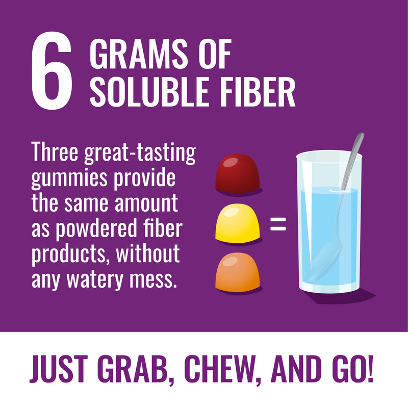 Fiber Advance Gummies | 100% Plant Based Fiber Supplement for Digestive Health | Chicory Root Inulin Prebiotic Gummies for Adults | Gluten Free, Vegetarian, & Non-GMO, 90 Count 1 Count (Pack of 1)