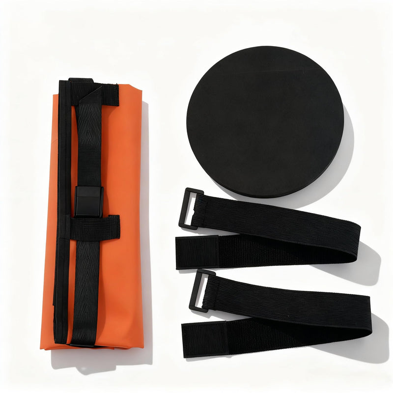 Horse Soaking Boot Equine Hoof Shoes Hoof Soaking Bag,Easy use Soaker Bag for Treating Common Hoof Ailments,Horse Leg Care ice Treatment Bucket with Quick fix Switch and EVA pad Orange
