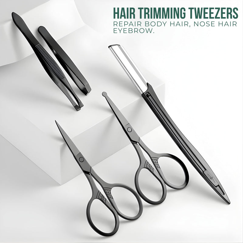 Nail Clippers Set Fingernail and Toenail Clipper Cutters for Men and Women, Professional Manicure Pedicure Grooming Kit, 40 Pieces Stainless Steel Nail Care Tools Travel Case (Green) - BeesActive Australia