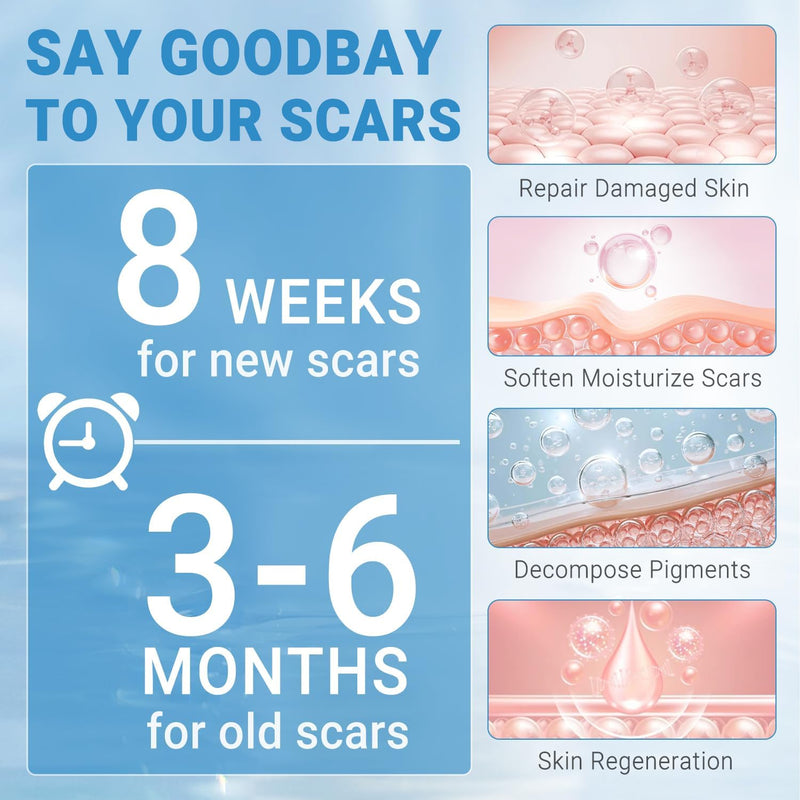 Silicone Scar Gel, Scar Cream, Advanced Scar Stick for Surgical Scars, Stretch Marks, Keloid Bump Removal, Old and New Scars 0.70oz (20g) 0.7 Ounce