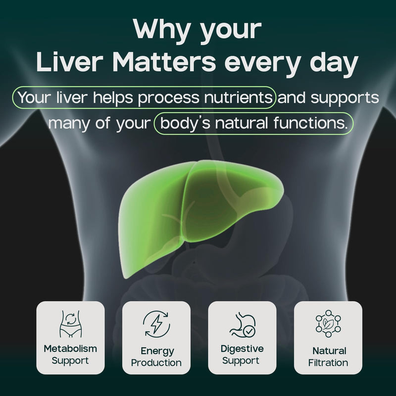 LIVERITE Liver Aid with Milk Thistle 60 Capsules, Liver Support Supplement with Amino Acids, Choline, Milk Thistle & Vitamin B12 – Supports Healthy Liver Function, Energy & Metabolism 60 Count (Pack of 1)