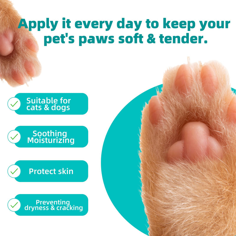 MEDUWEDU Complete Grooming Duo – Dental Wipes & Paw Balm Set (Coconut Scent)