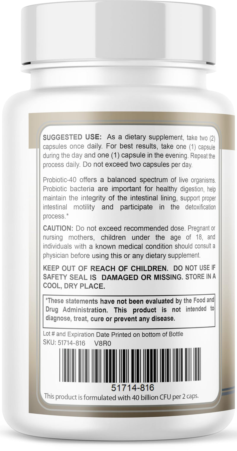 Complete Gut Restore – Probiotics for Gut Health, Probiotic Supplements for Digestion - Probiotics for Gut Health, 6 in 1 Probiotic Formula for Optimal Bio Health | Made in USA, GMP Certified (1)