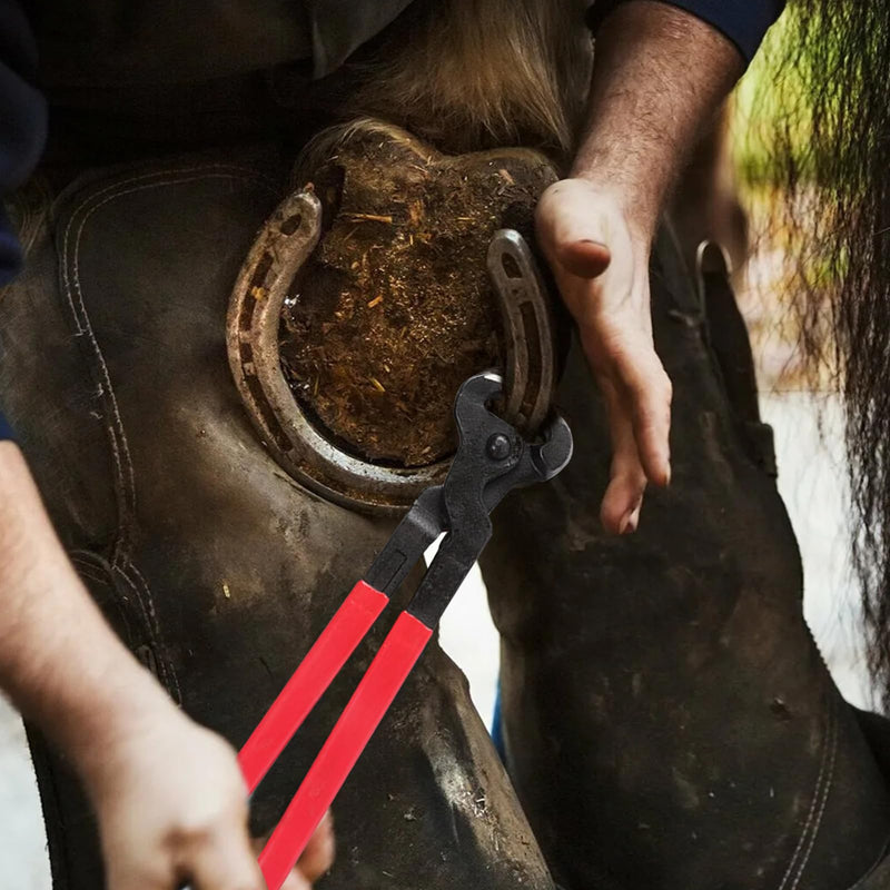 EVTSCAN Hoof Nipper Trimmer 14in Hoof Clippers Horseshoe Pliers Hoof Trimming Tools Horse Equipment Equestrian Supplies - BeesActive Australia