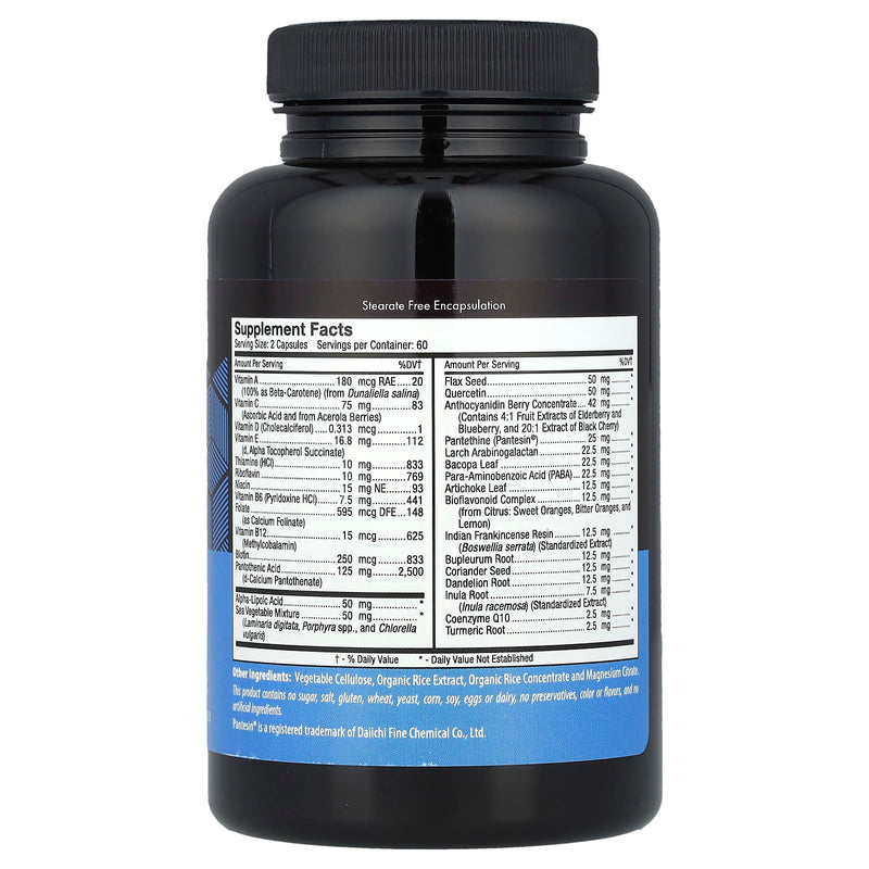 D'Adamo Personalized Nutrition Polyvite A, 120 Count 120 Count (Pack of 1)