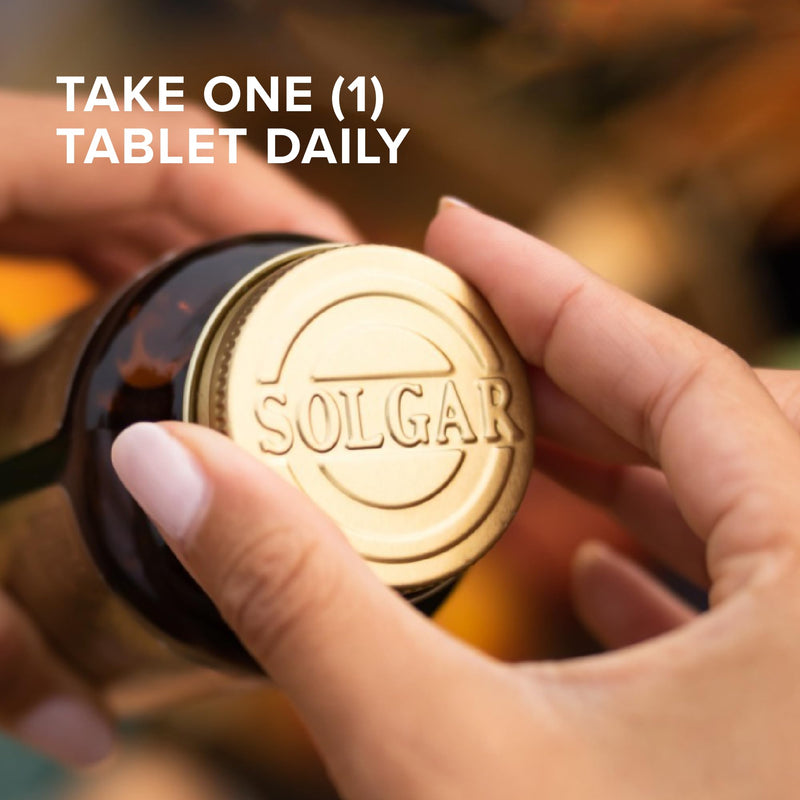 Solgar Folate 1000 mcg - 120 Tablets - 1000 mcg Bio-Active Metafolin - Vegan, Gluten Free, Dairy Free, Kosher - 120 Servings 1
