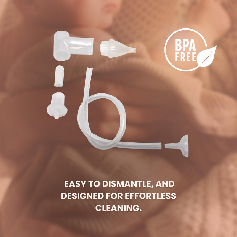 TensCare Nasal Aspirator – Helps to Clear Your Babys Blocked Nose and Removes Snot. Comes with Reusable and Cleanable Filters.