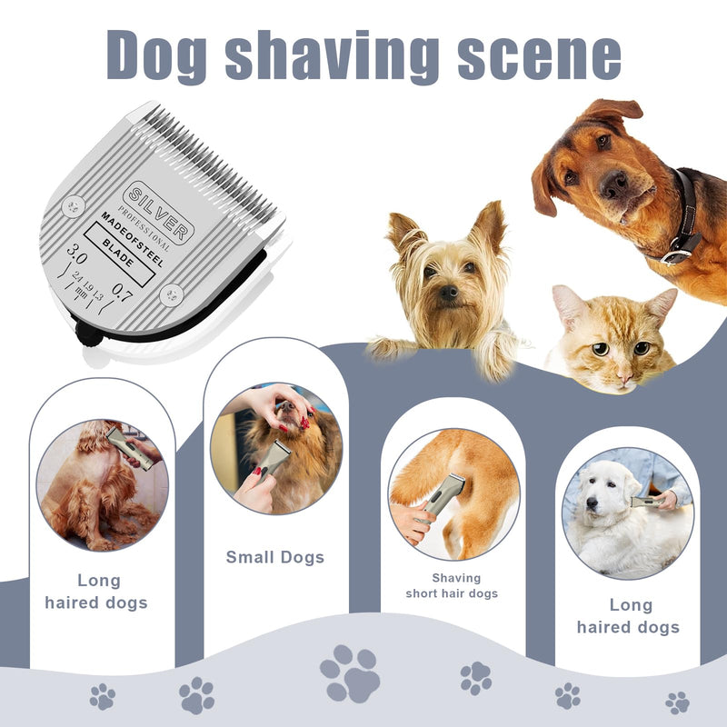 2PCS Adjustable 5 in 1 Replacement Blades Compatible with Wahl 5 in1 Clipper Bravura, Chromado, Creativa, Figura, Motion, Supergroom Dog Grooming Clippers Black-2 - BeesActive Australia
