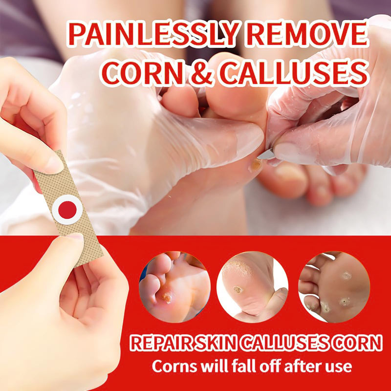 Corn and Callus Remover for Toes and Feet - Extra Strength 40% Salicylic Acid Nursing Pads-Formulated With a Safe Formula to Effectively Remove Corns and Calluses（42 Pack） - BeesActive Australia