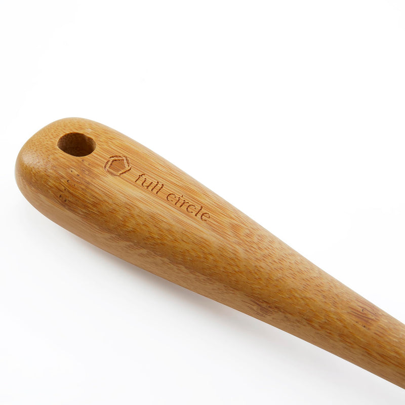Full Circle Tenacious C Bamboo Dish Brush and Scraper - Kitchen Cleaning Tool Set for Cast Iron Cookware, Dishes, Pots, Sinks - Tough Nylon Bristles, Scrub Brushes with Handle Gray One Size - BeesActive Australia